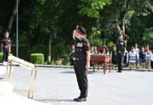 रेजिमेंट ऑफ़ आर्टिलरी ने लखनऊ में 200वां गनर्स डे मनाया।