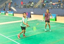 अदिति दोहरे खिताब की होड़ में, लोकशिता संग जीता युगल खिताब एकल के भी फाइनल में बनाई जगह