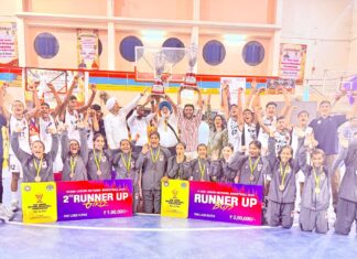 ओपन नेशनल बास्केटबॉल में यूपी का जलवा, बालक-बालिका दोनों टीमों ने जीते पदक