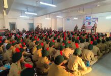 19 यूपी गर्ल्स बटालियन एनसीसी के प्रशिक्षण शिविर में 500 कैडेट ले रहे हिस्सा