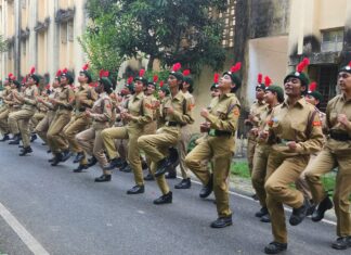 एनसीसी प्रशिक्षण शिविर के तीसरे दिन 500 कैडेट्स ने लिया सैन्य प्रशिक्षण, साइंस सिटी एवं आंचलिक विज्ञान केंद्र का किया शैक्षिक भ्रमण