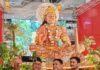 50 हजार से अधिक पत्थरों से साकार हुई 24 फीट ऊंची भव्य हनुमान प्रतिमा, प्रतिमा पर अंकित राम-राम देता मूर्ति को भव्य स्वरूप