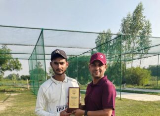 Sheesh Mahal Cricket Club के तत्वावधान में LCA की 151 रनों से शानदार जीत, विपिन साहनी का शतक