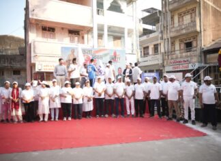 SAI गांधीनगर द्वारा नशा मुक्त युवा अभियान के अंतर्गत मांडवी में मिनी मैराथन का आयोजन